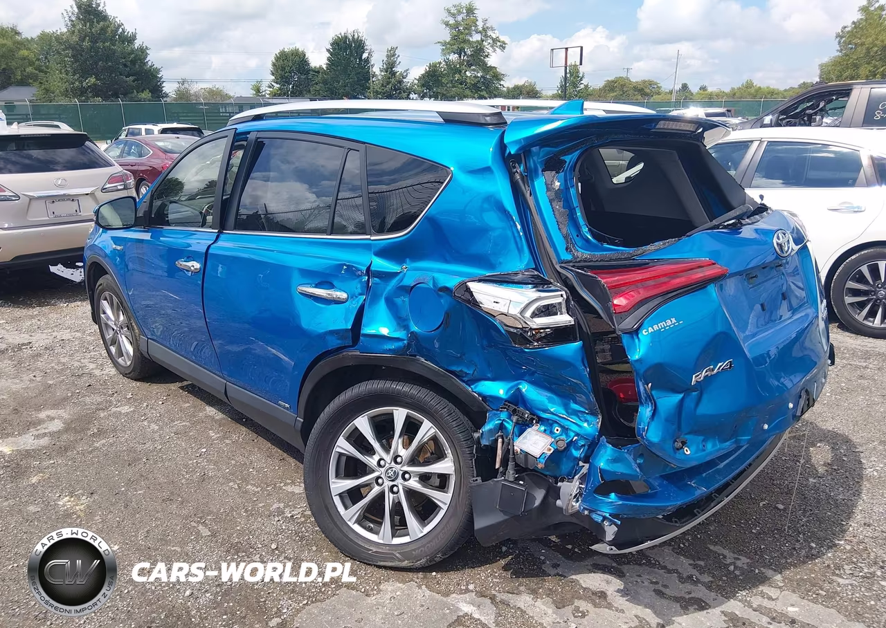 2016 Toyota Rav4 Hybrid Limited VIN:JTMDJREV4GD007639 - 3