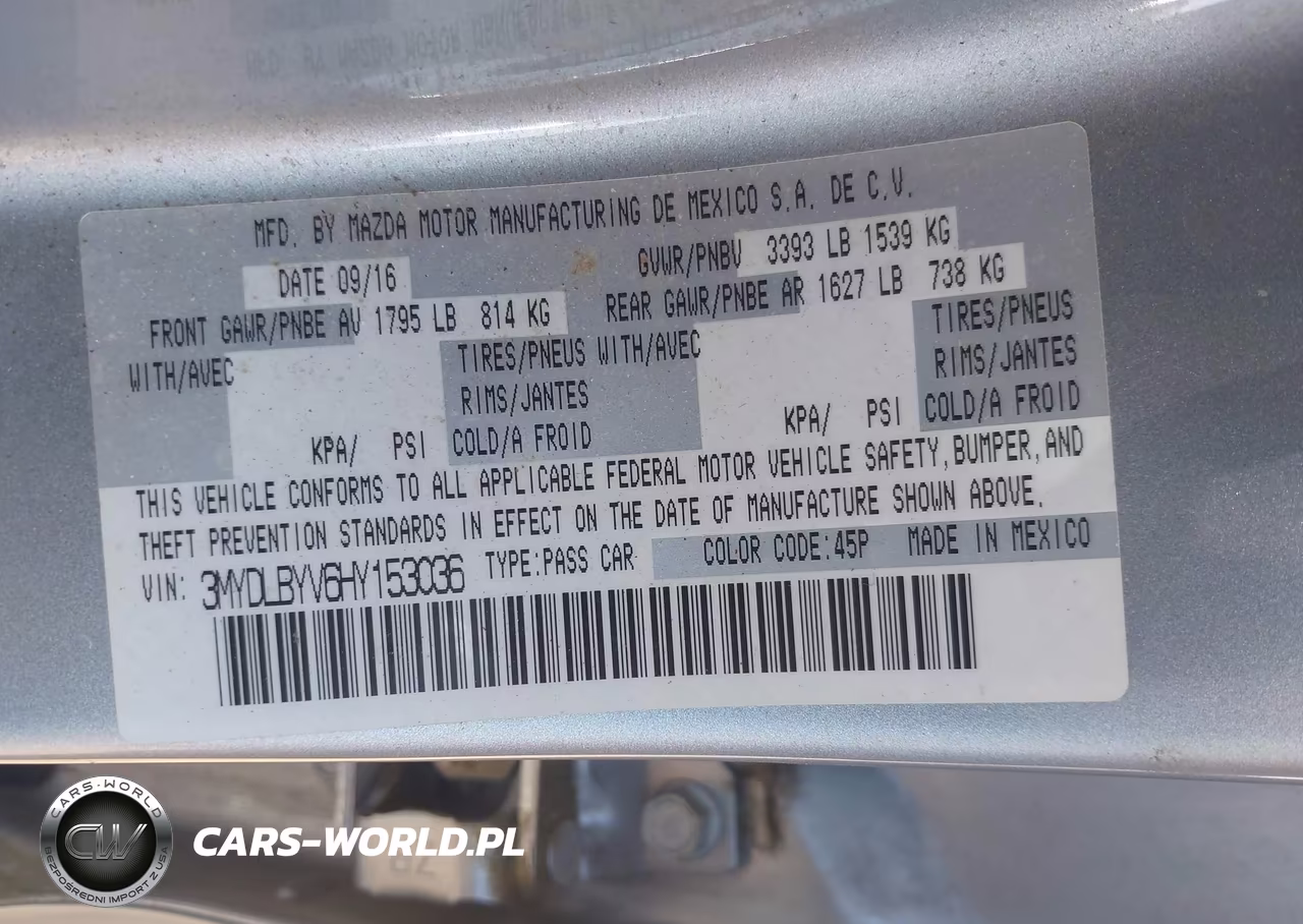 2017 Toyota Yaris Ia VIN:3MYDLBYV6HY153036 - 9