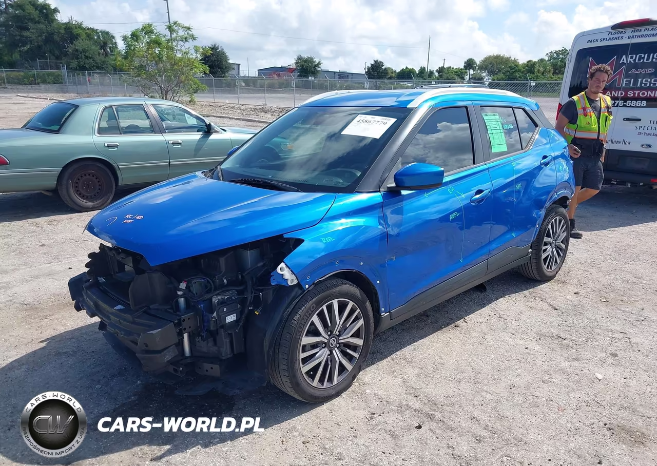 2021 Nissan Kicks Sv Xtronic Cvt VIN:3N1CP5CVXML489838 - 2