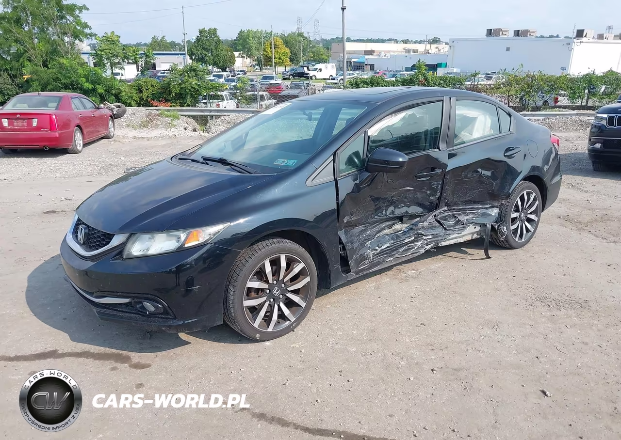 2014 Honda Civic Ex-L VIN:19XFB2F99EE251085 - 2