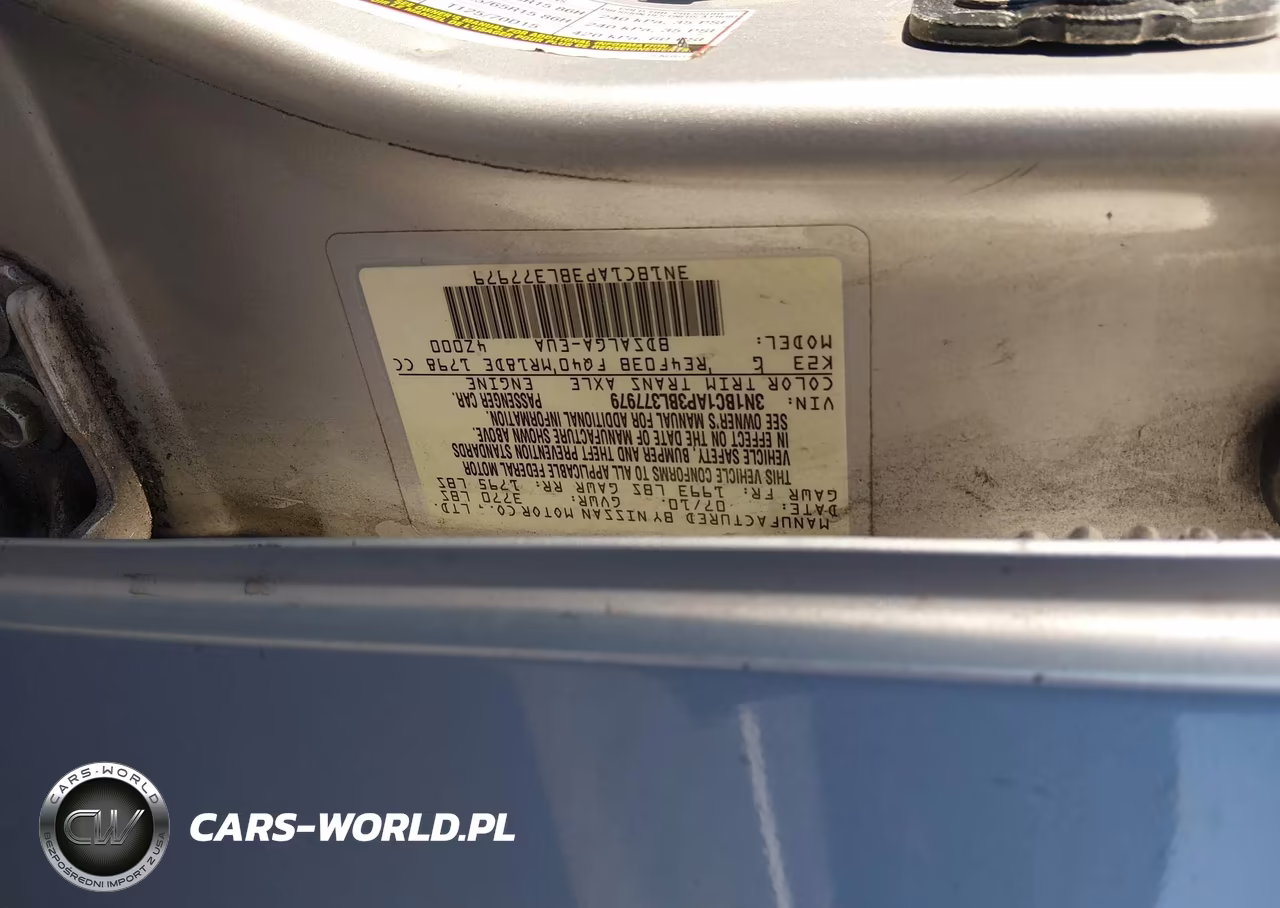 2011 Nissan Versa 1.8Sl VIN:3N1BC1AP3BL377979 - 9