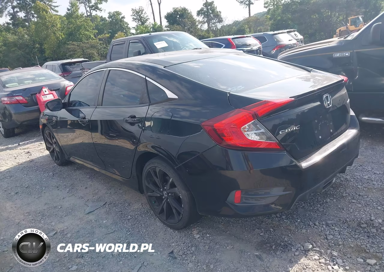 2019 Honda Civic Sport VIN:19XFC2F84KE002693 - 14