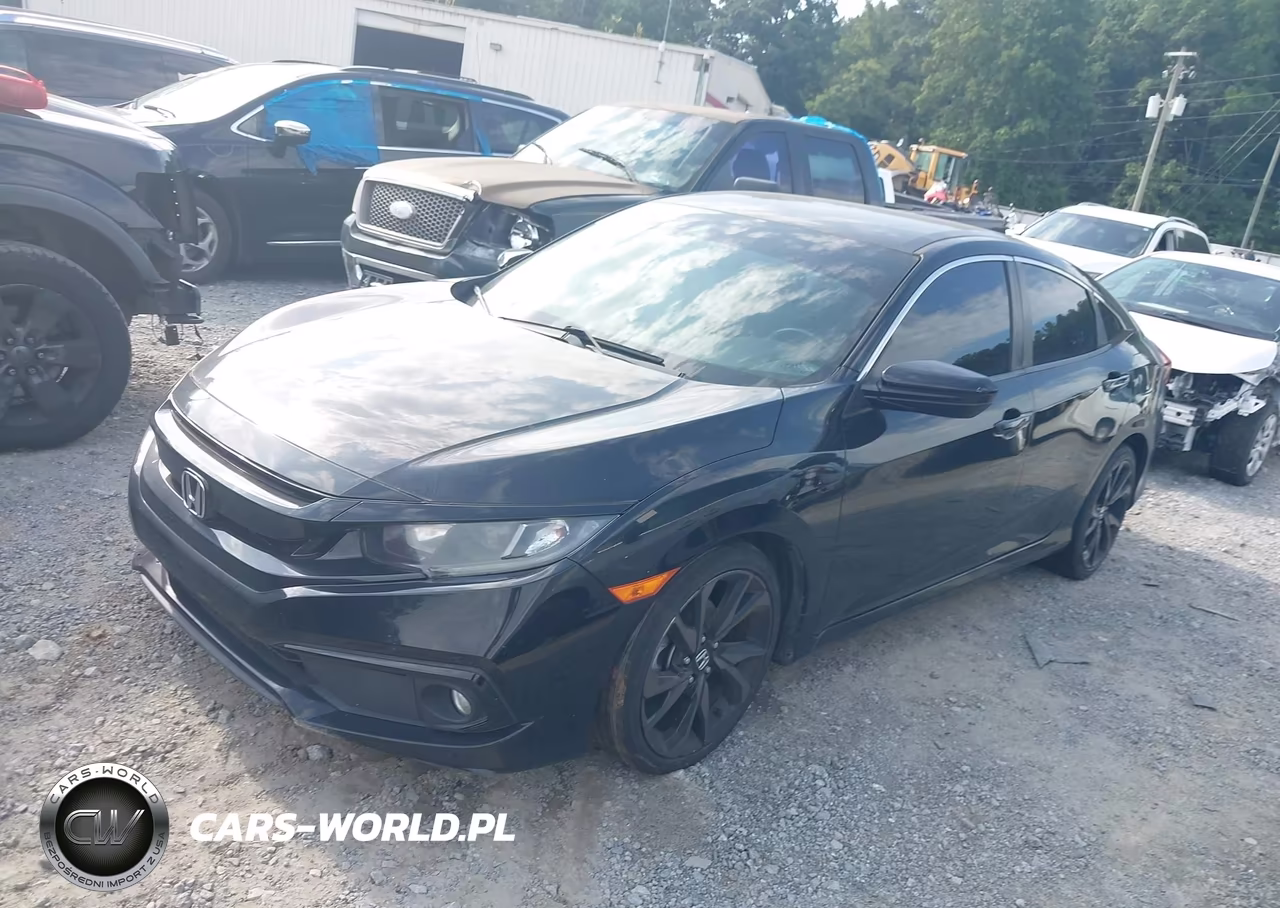 2019 Honda Civic Sport VIN:19XFC2F84KE002693 - 2