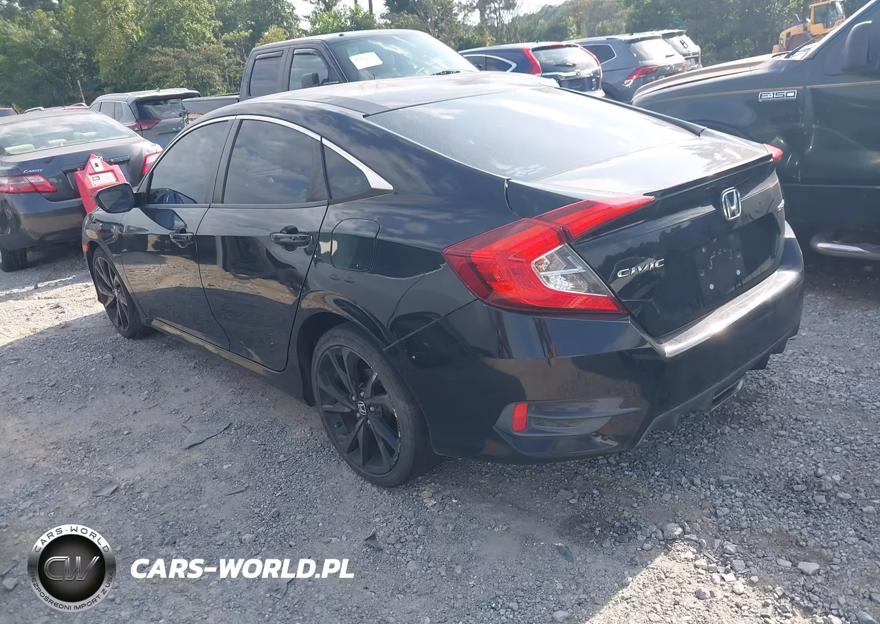 2019 Honda Civic Sport VIN:19XFC2F84KE002693 - 3