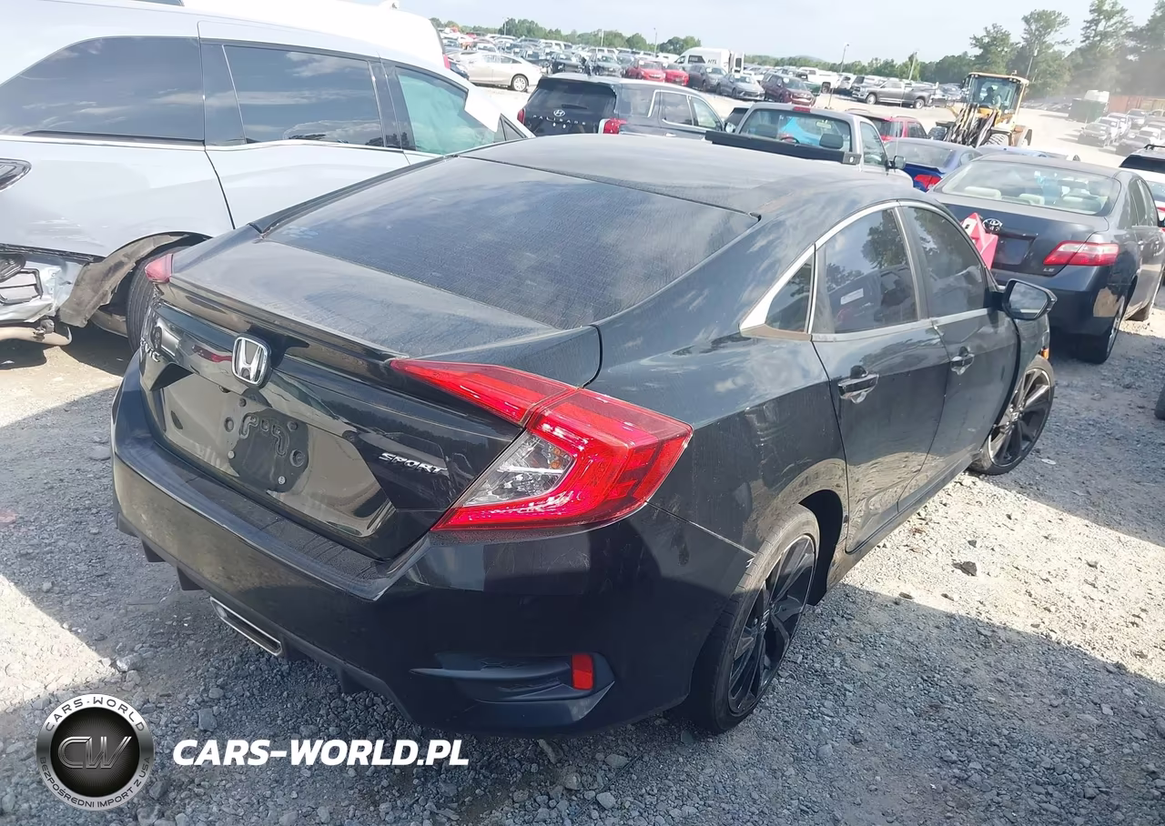 2019 Honda Civic Sport VIN:19XFC2F84KE002693 - 4