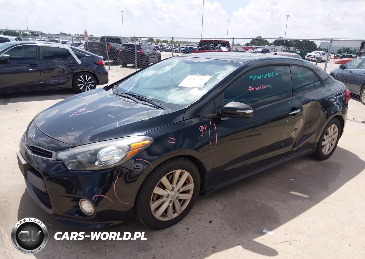 2015 Kia Forte Koup Sx VIN:KNAFZ6A30F5403514 - 2