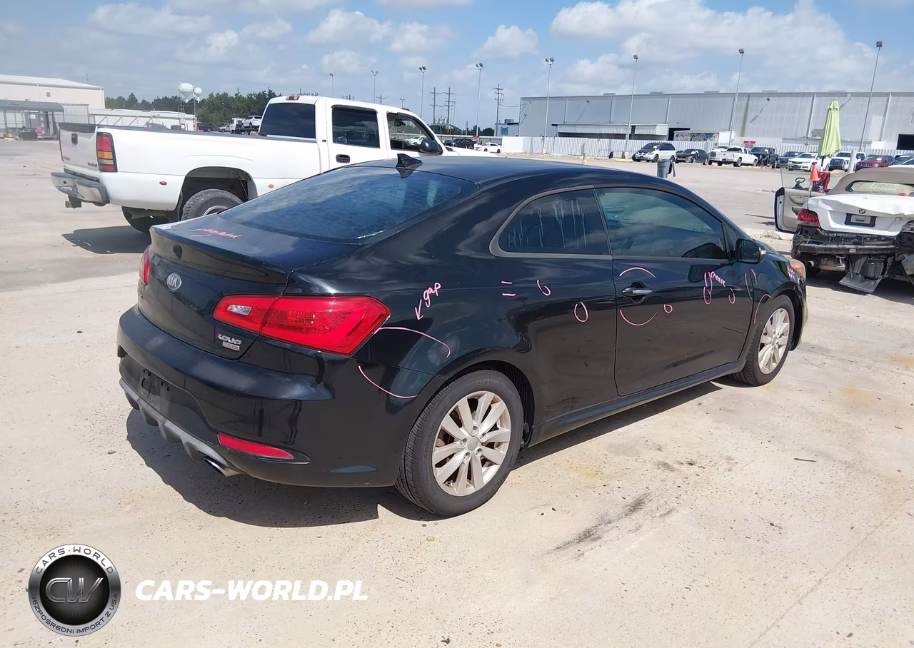 2015 Kia Forte Koup Sx VIN:KNAFZ6A30F5403514 - 4