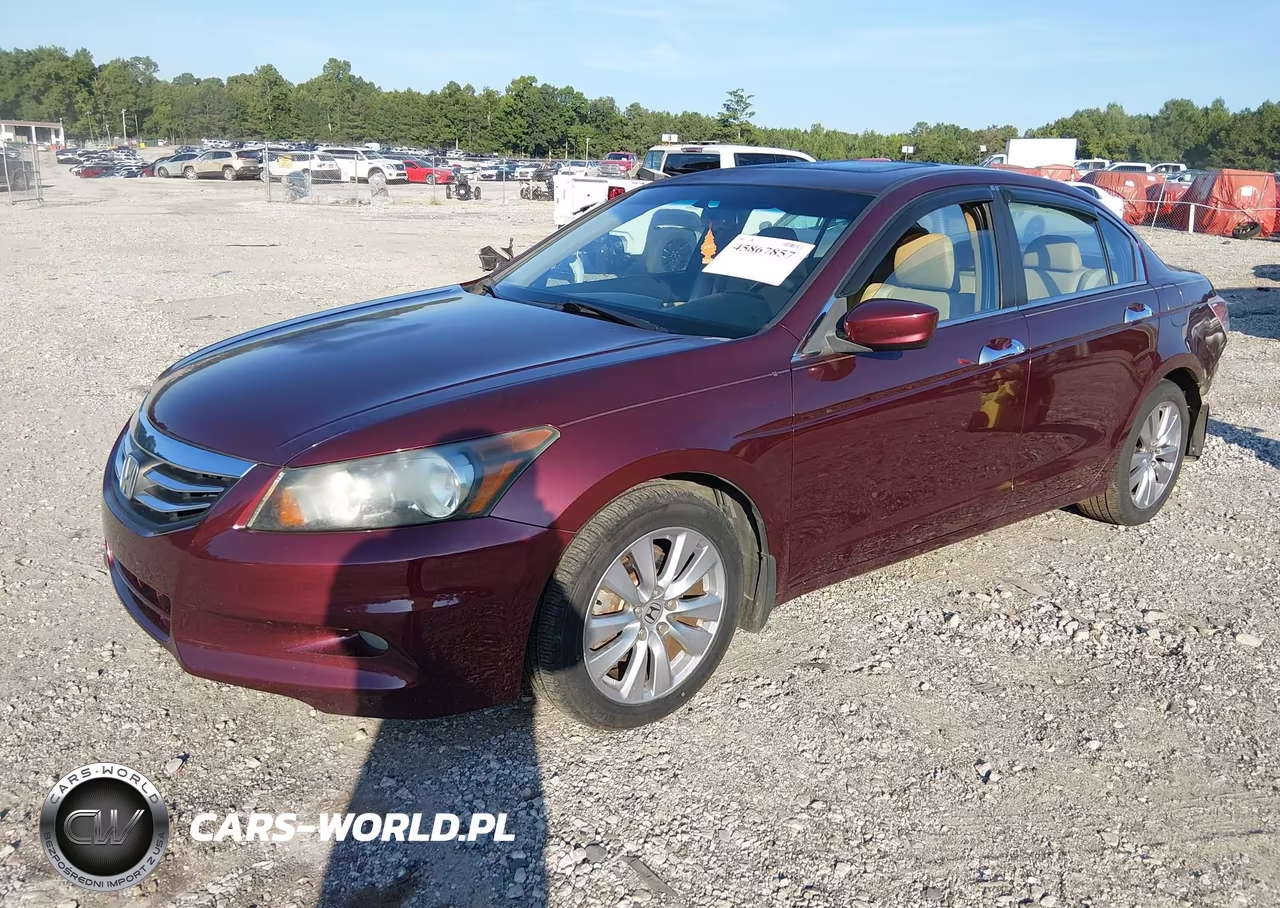 2012 Honda Accord 3.5 Ex-L VIN:1HGCP3F89CA025048 - 2