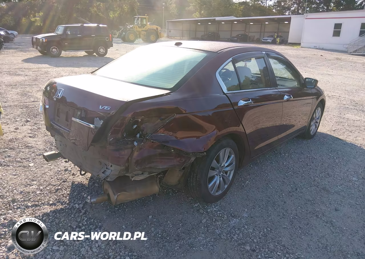 2012 Honda Accord 3.5 Ex-L VIN:1HGCP3F89CA025048 - 4