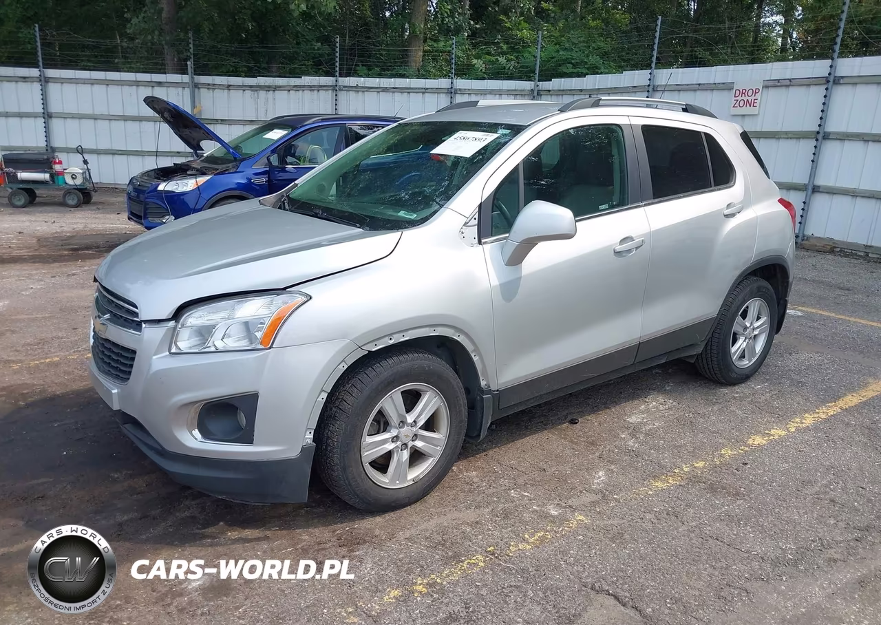 2016 Chevrolet Trax Lt VIN:KL7CJLSB2GB762624 - 2