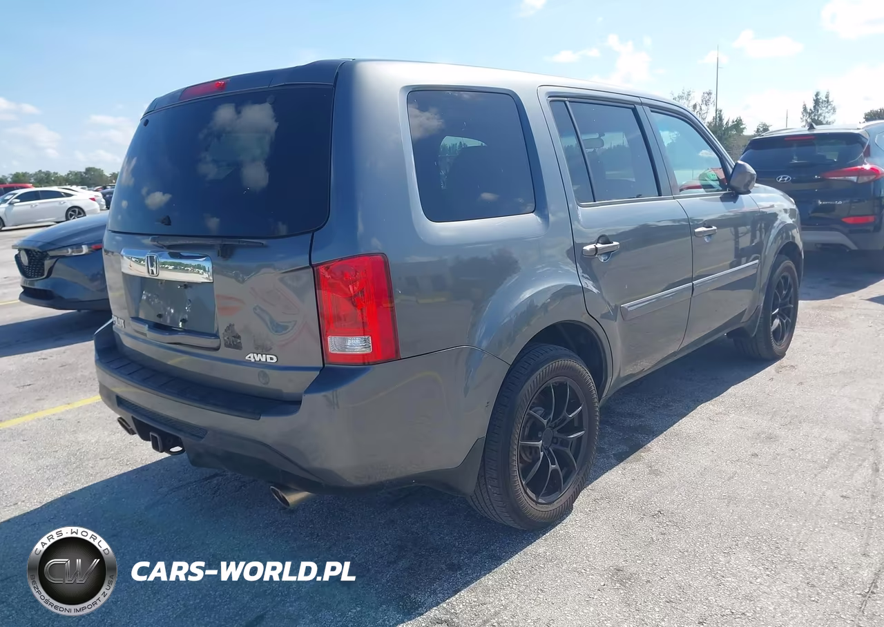 2012 Honda Pilot Ex VIN:5FNYF4H41CB050184 - 4