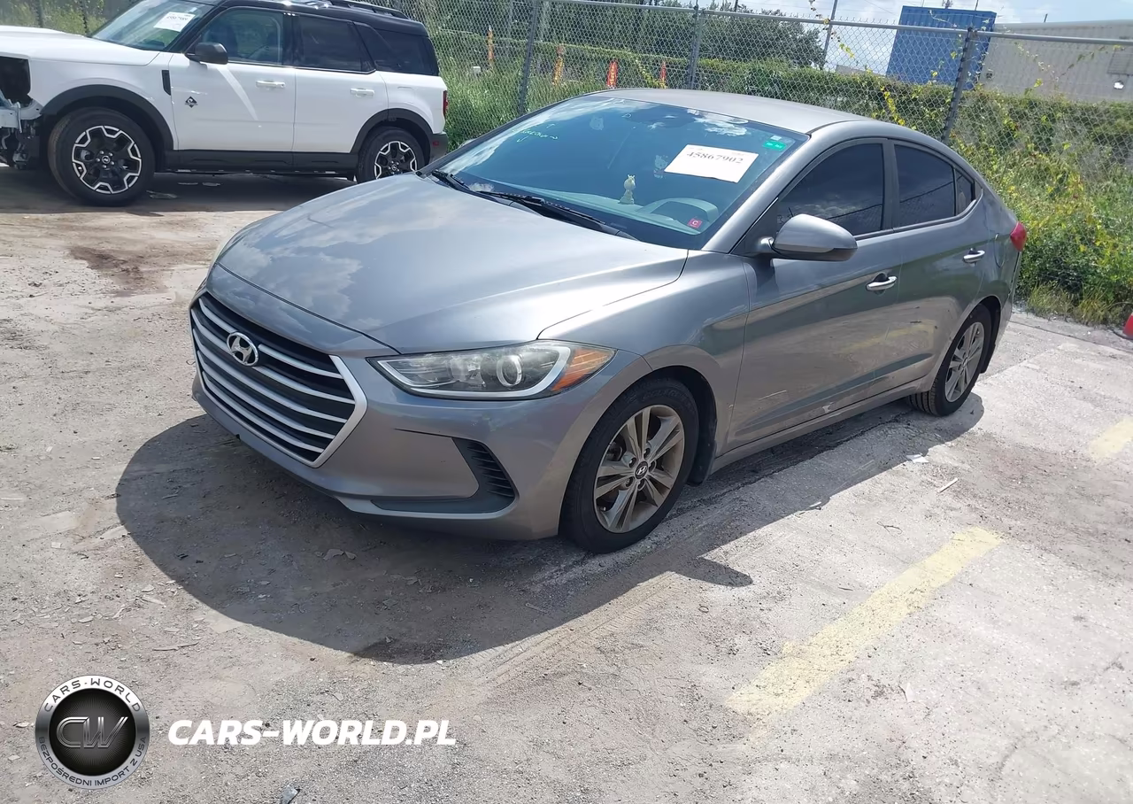 2018 Hyundai Elantra Sel VIN:5NPD84LF1JH250160 - 2