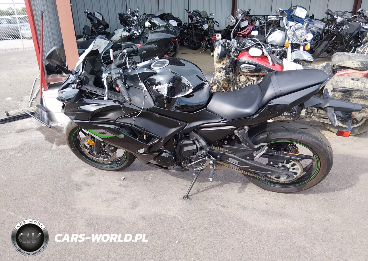 2025 Kawasaki Ex650 R VIN:ML5EXER13SDAG6640 - 13