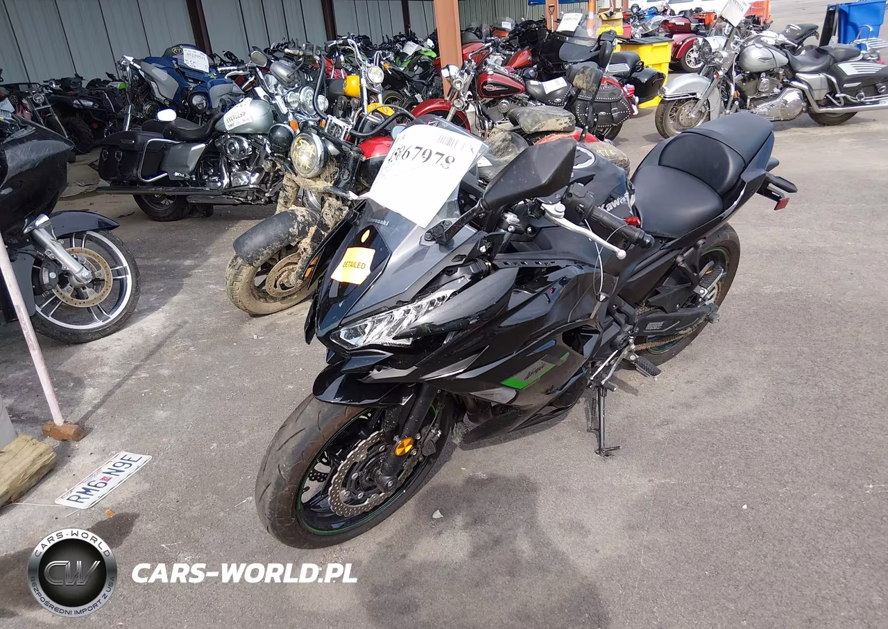 2025 Kawasaki Ex650 R VIN:ML5EXER13SDAG6640 - 2