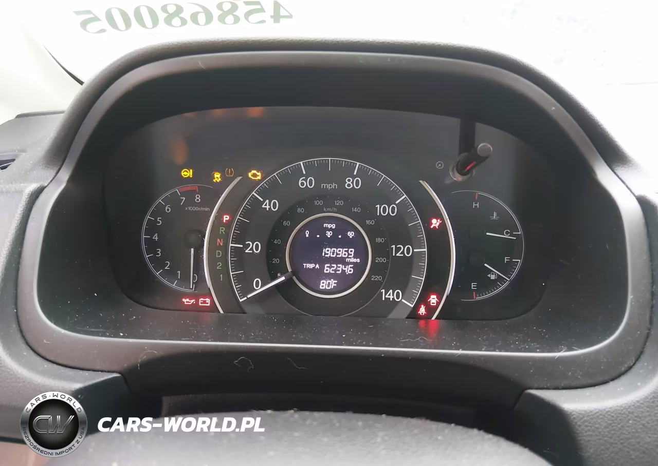 2014 Honda Cr-V Ex-L VIN:2HKRM3H79EH527107 - 7