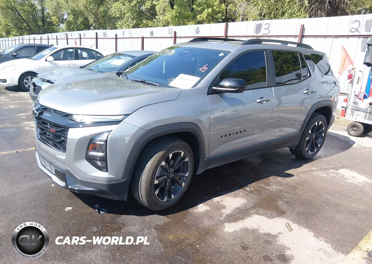 2026 Chevrolet Equinox Awd Rs VIN:3GNAXTEG9TL166331 - 2