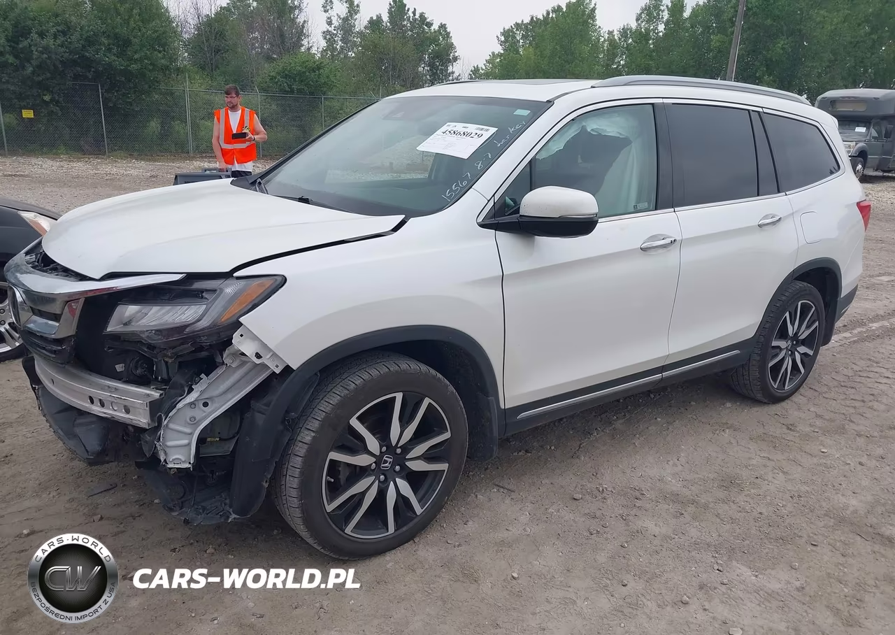 2021 Honda Pilot Awd Elite VIN:5FNYF6H01MB054987 - 2