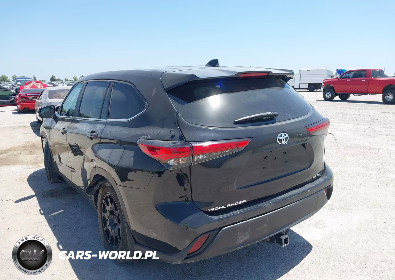 2023 Toyota Highlander Le VIN:5TDKDRBH4PS027388 - 3