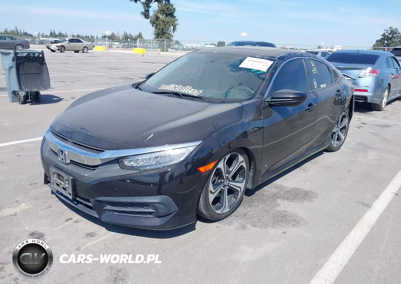 2016 Honda Civic Lx VIN:19XFC2E55GE044076 - 2