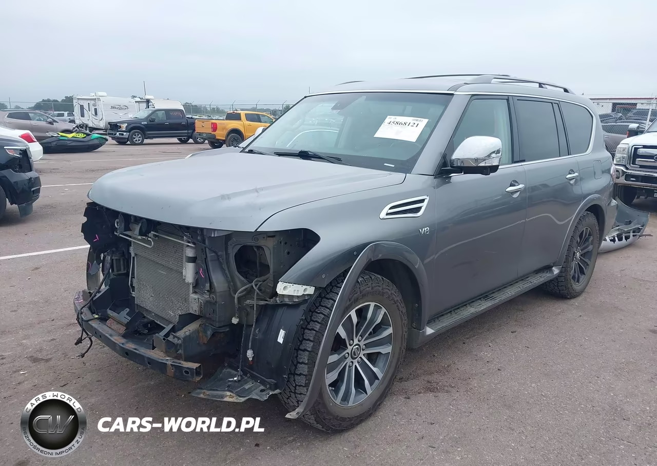 2017 Nissan Armada Platinum VIN:JN8AY2NE1H9705446 - 2