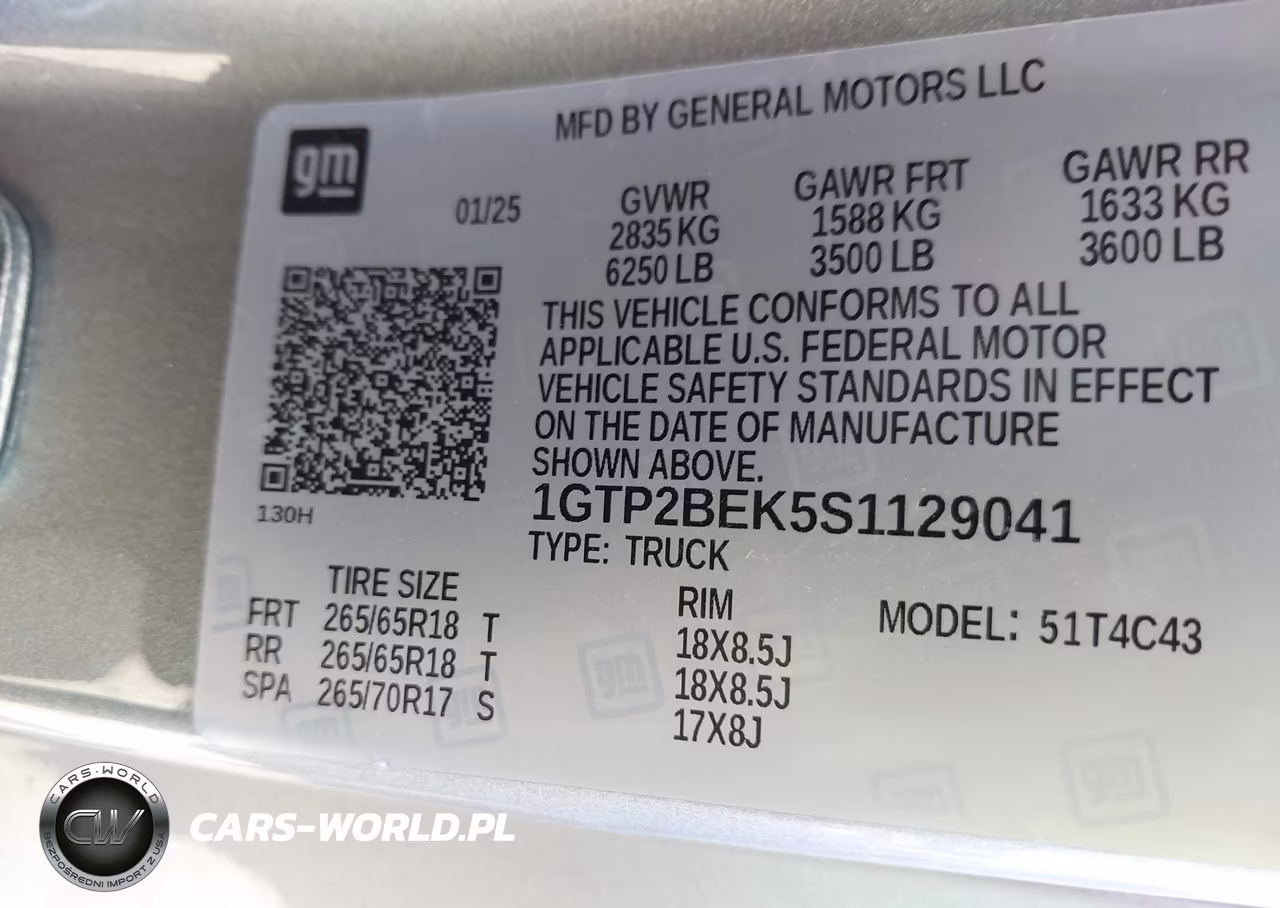 2025 GMC Canyon 4Wd Elevation VIN:1GTP2BEK5S1129041 - 9