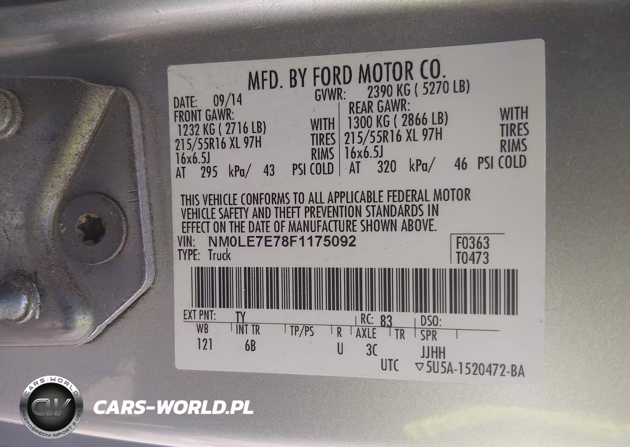 2015 Ford Transit Connect Xl VIN:NM0LE7E78F1175092 - 9