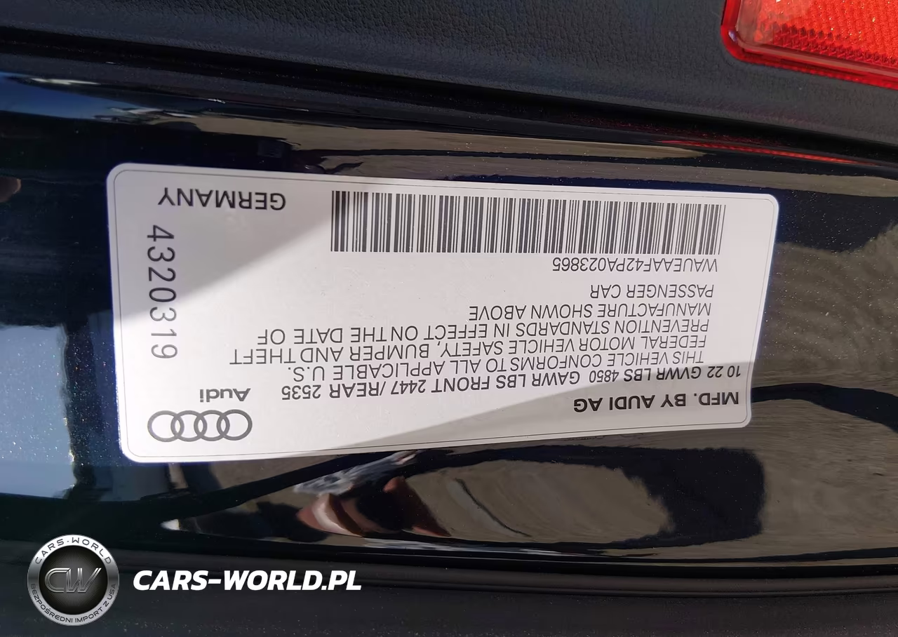 2023 Audi A4 Premium Plus 45 Tfsi S Line Quattro S Tronic VIN:WAUEAAF42PA023865 - 9
