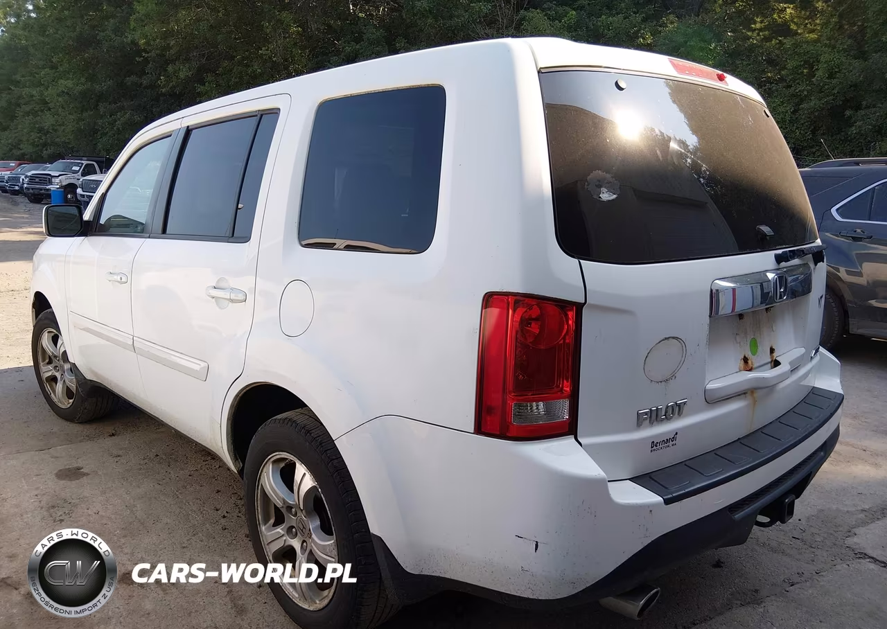 2012 Honda Pilot Ex-L VIN:5FNYF4H54CB013946 - 3
