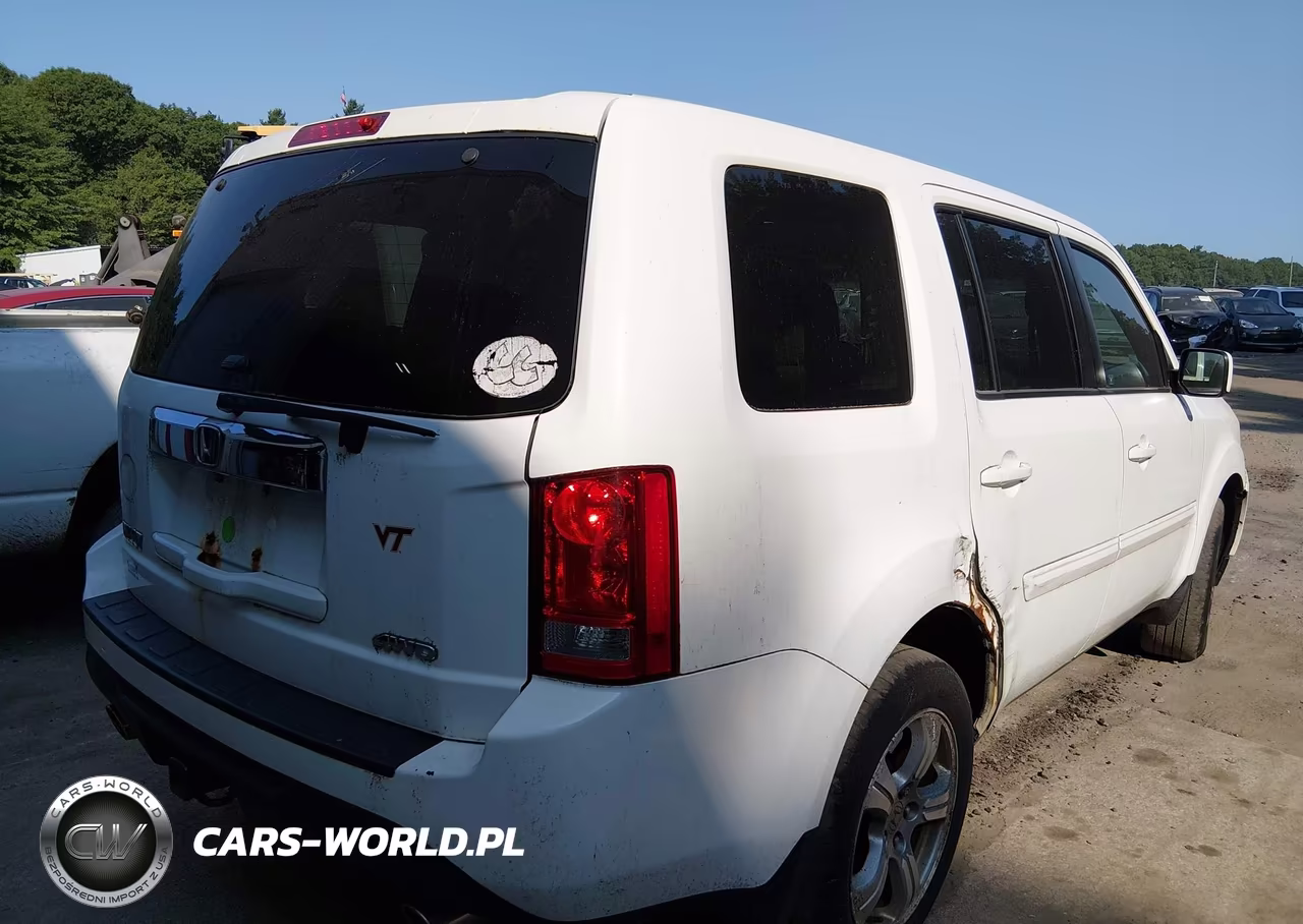 2012 Honda Pilot Ex-L VIN:5FNYF4H54CB013946 - 4