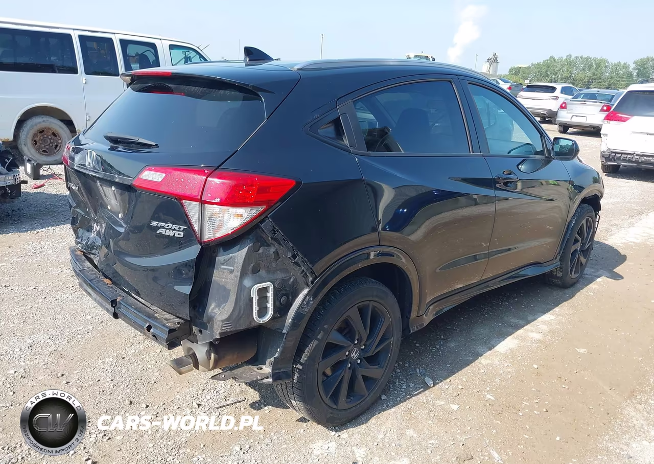2021 Honda Hr-V Awd Sport VIN:3CZRU6H1XMM711083 - 4