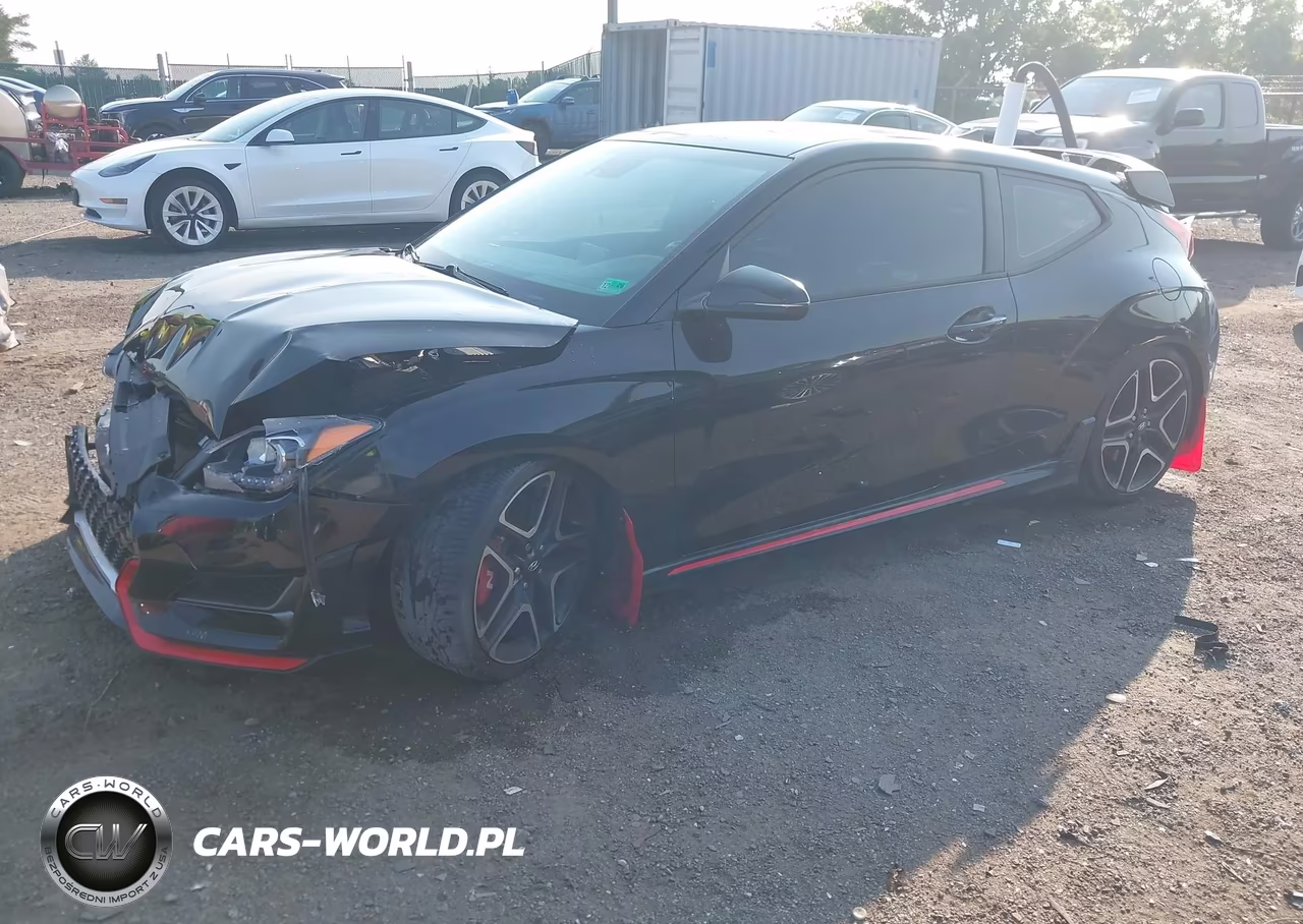 2022 Hyundai Veloster N VIN:KMHT36AH7NU011987 - 2