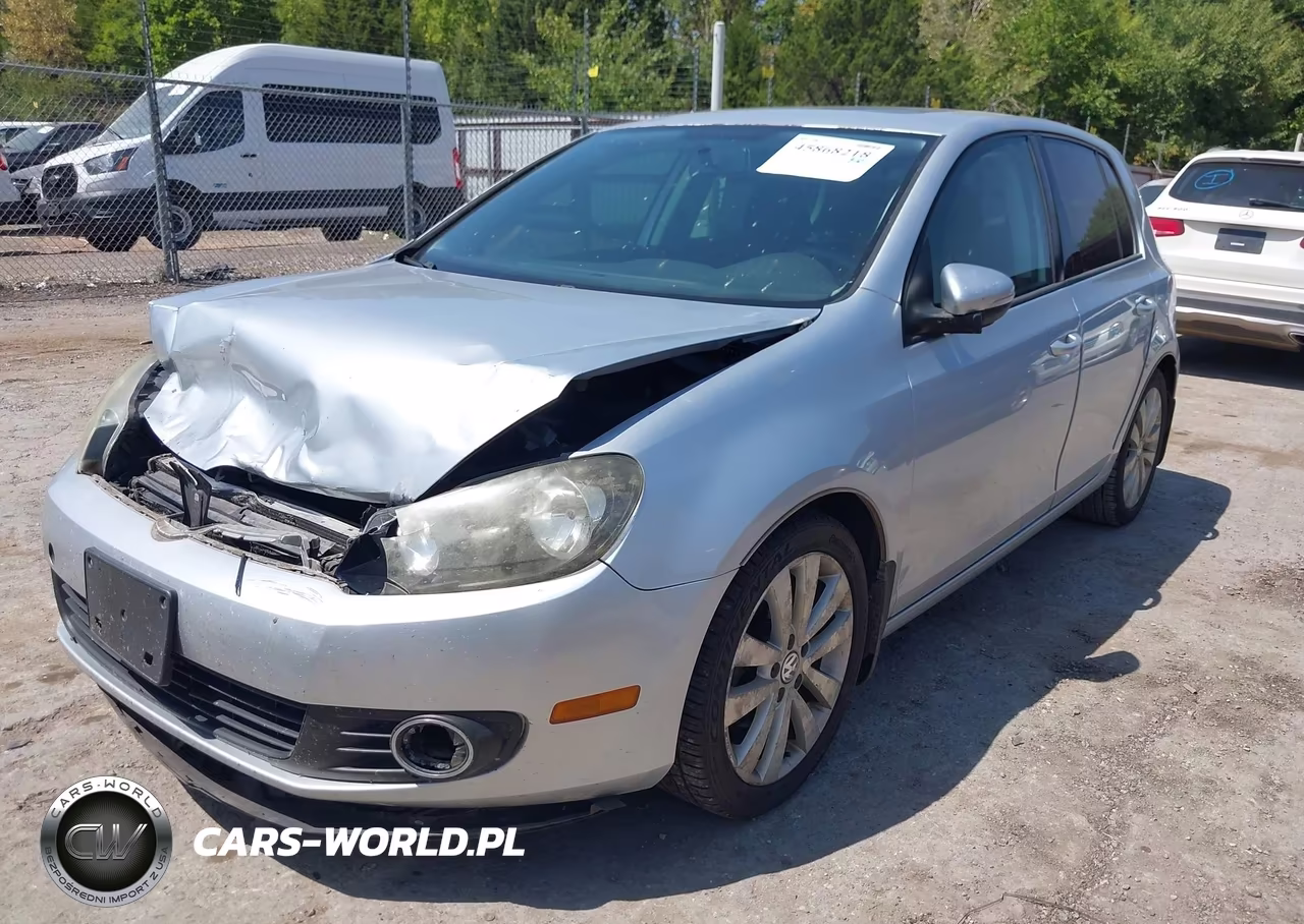 2012 Volkswagen Golf Tdi 4-Door VIN:WVWNM7AJ3CW254779 - 2