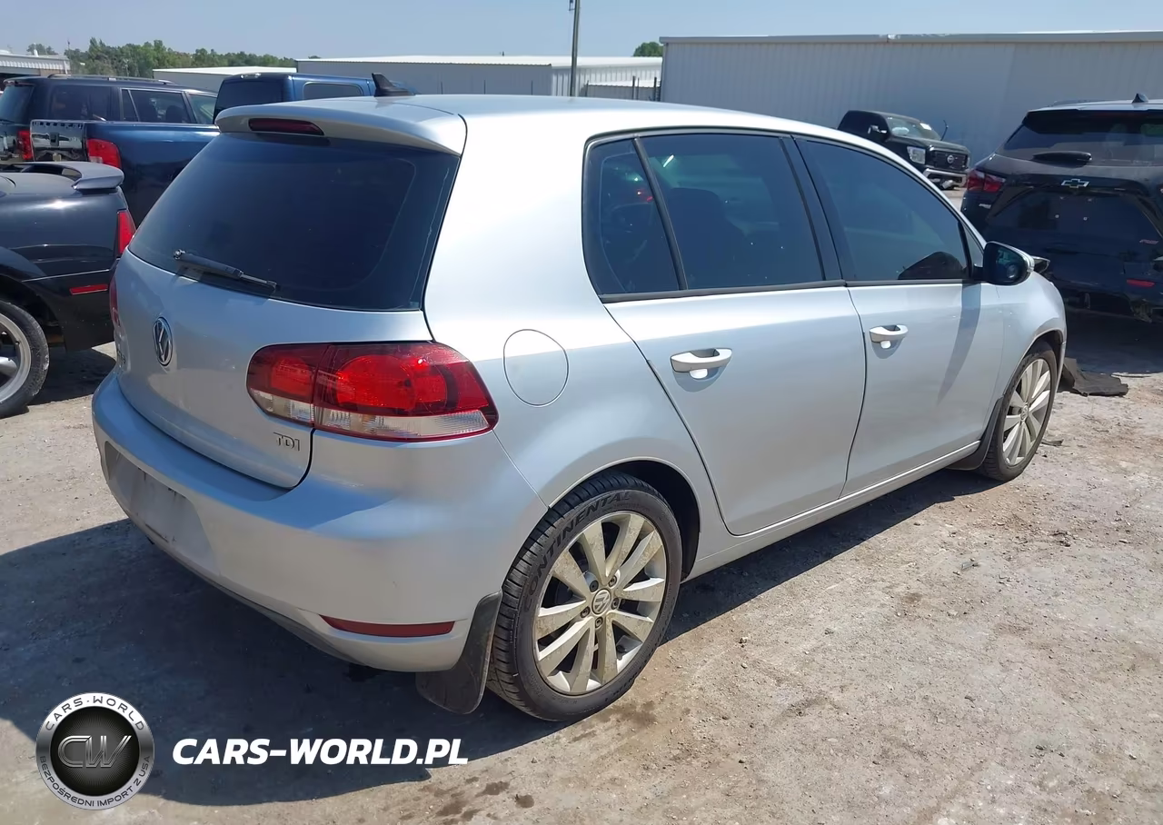 2012 Volkswagen Golf Tdi 4-Door VIN:WVWNM7AJ3CW254779 - 4