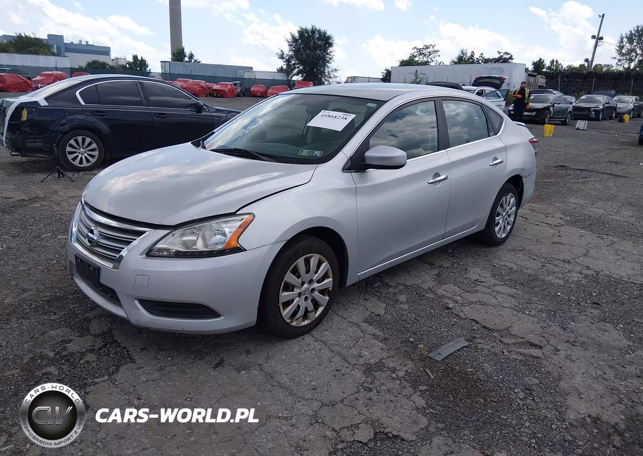 2014 Nissan Sentra Fe+ S-Fe+ Sv-S-Sl-Sr-Sv VIN:3N1AB7AP1EL672830 - 2
