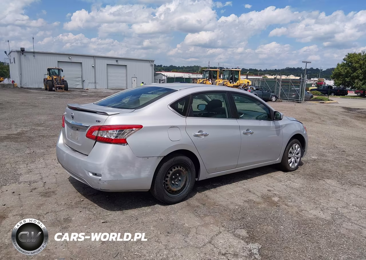 2014 Nissan Sentra Fe+ S-Fe+ Sv-S-Sl-Sr-Sv VIN:3N1AB7AP1EL672830 - 4
