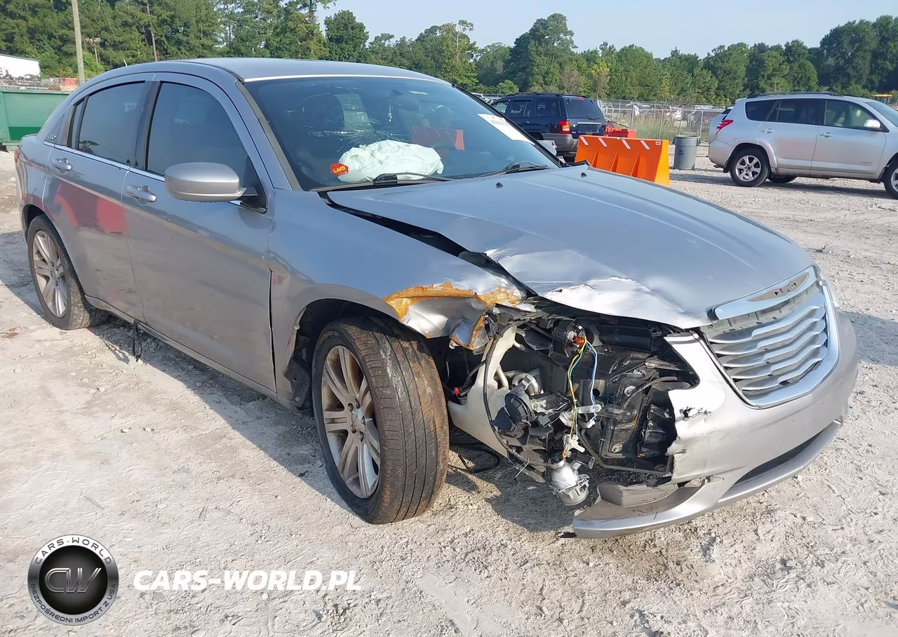 2013 Chrysler 200 Lx VIN:1C3CCBAB5DN671225 - 1