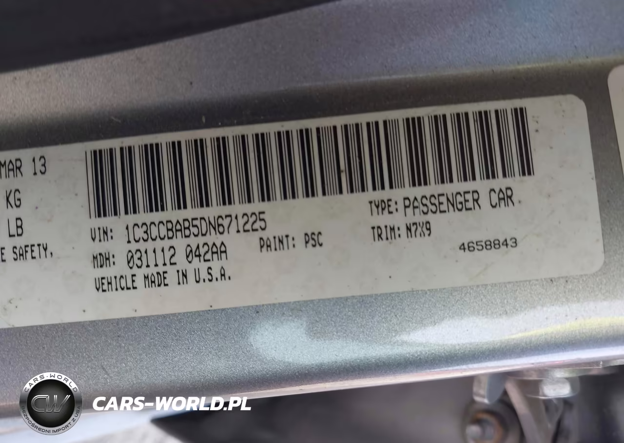 2013 Chrysler 200 Lx VIN:1C3CCBAB5DN671225 - 9