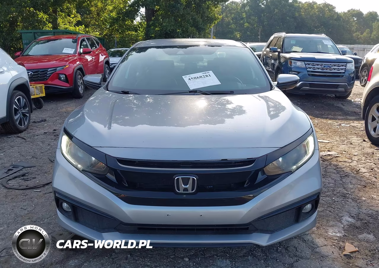 2019 Honda Civic Sport VIN:19XFC2E81KE007190 - 12