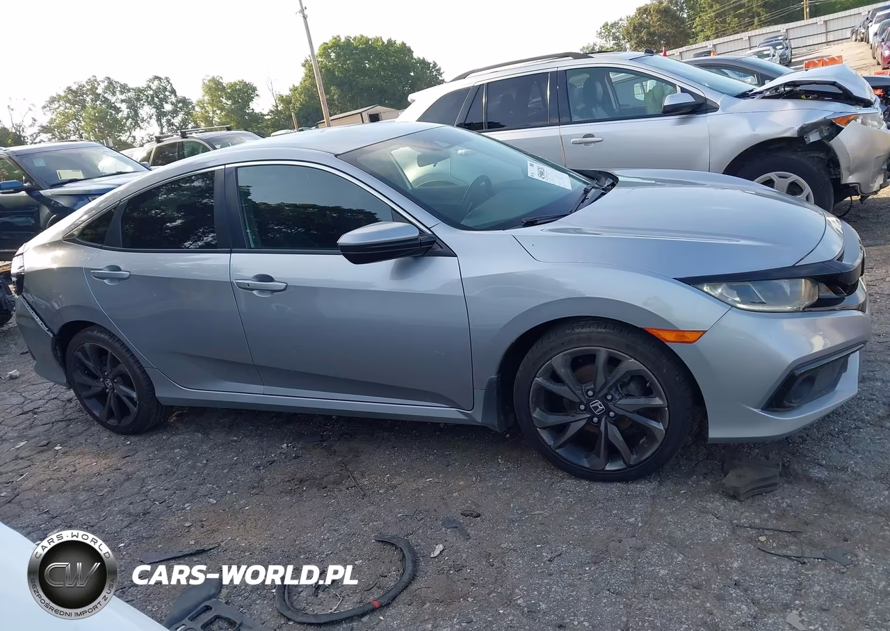 2019 Honda Civic Sport VIN:19XFC2E81KE007190 - 13