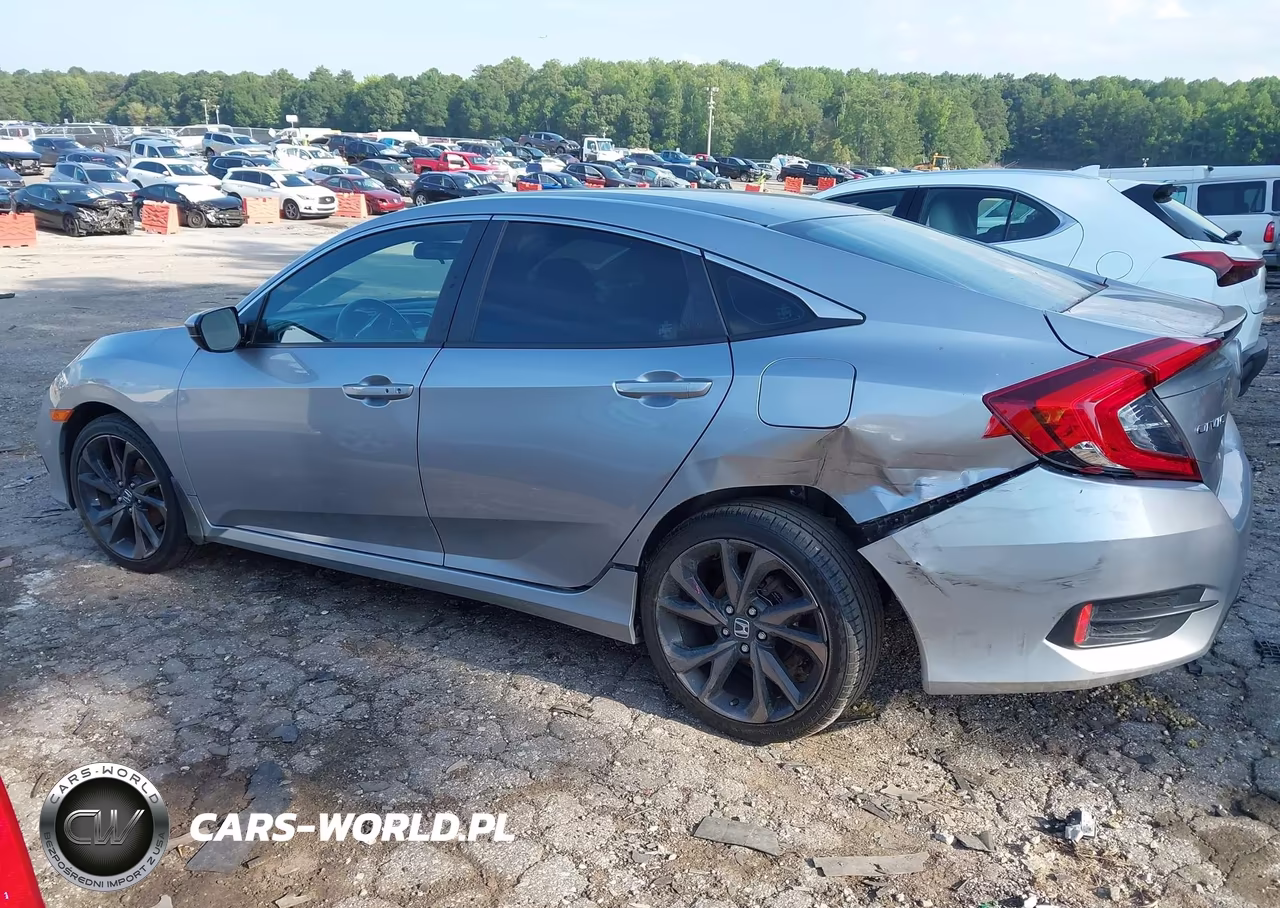 2019 Honda Civic Sport VIN:19XFC2E81KE007190 - 14