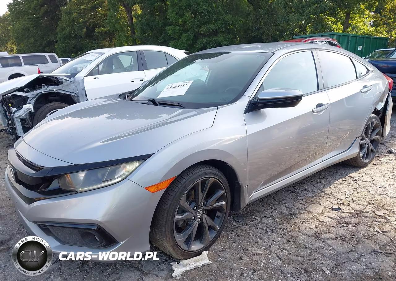 2019 Honda Civic Sport VIN:19XFC2E81KE007190 - 18