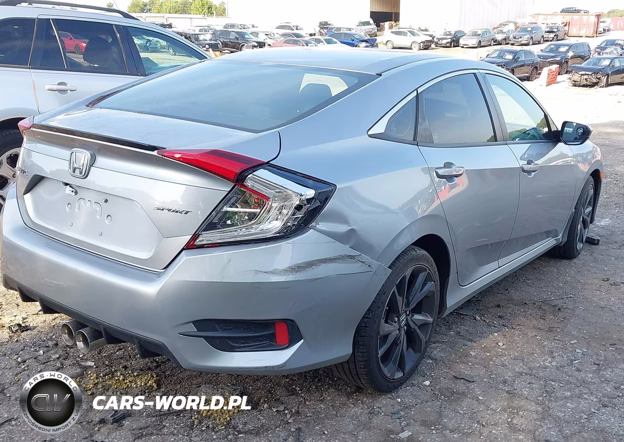 2019 Honda Civic Sport VIN:19XFC2E81KE007190 - 6