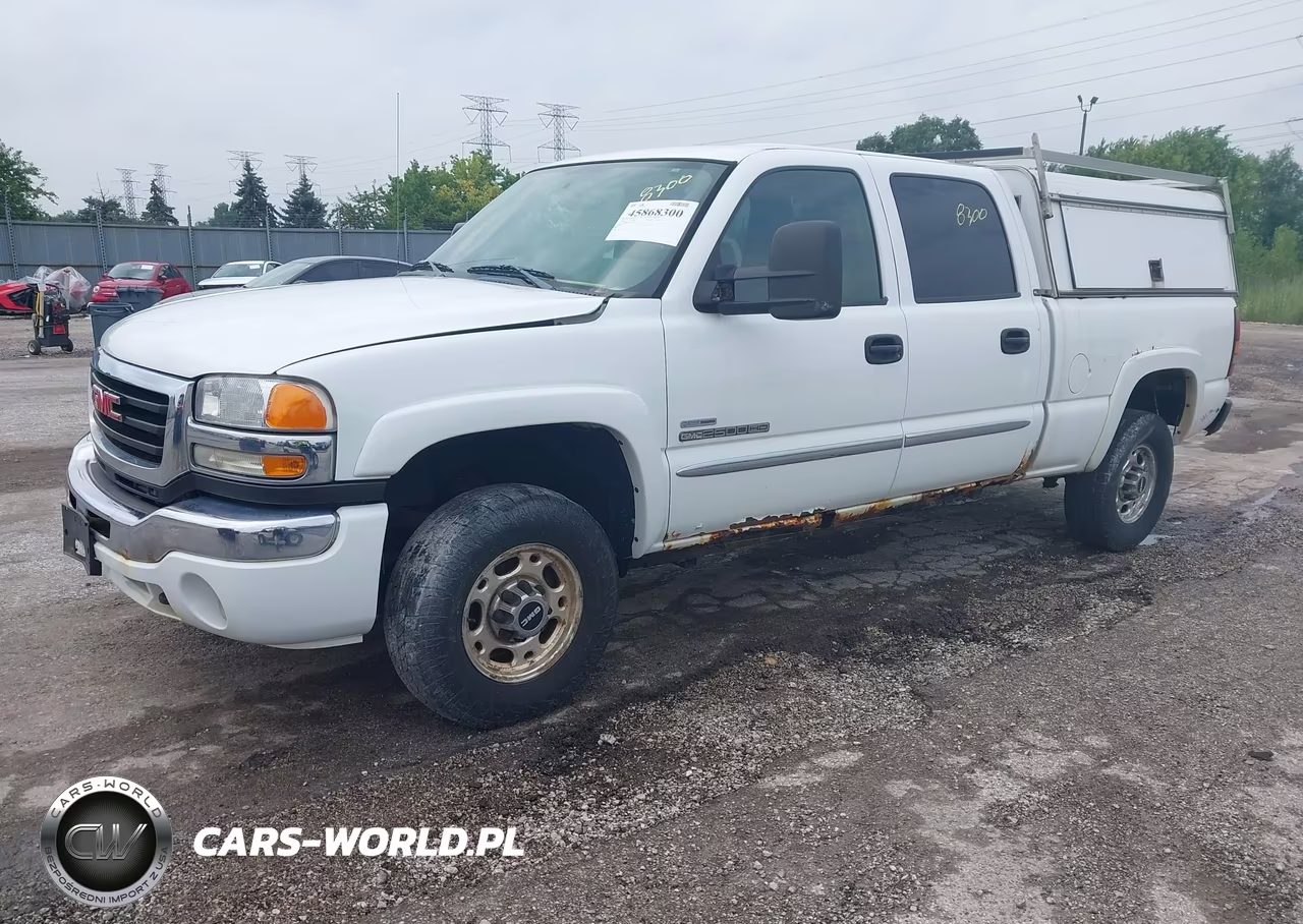 2006 GMC Sierra 2500Hd Sle1 VIN:1GTHK23D66F228825 - 2