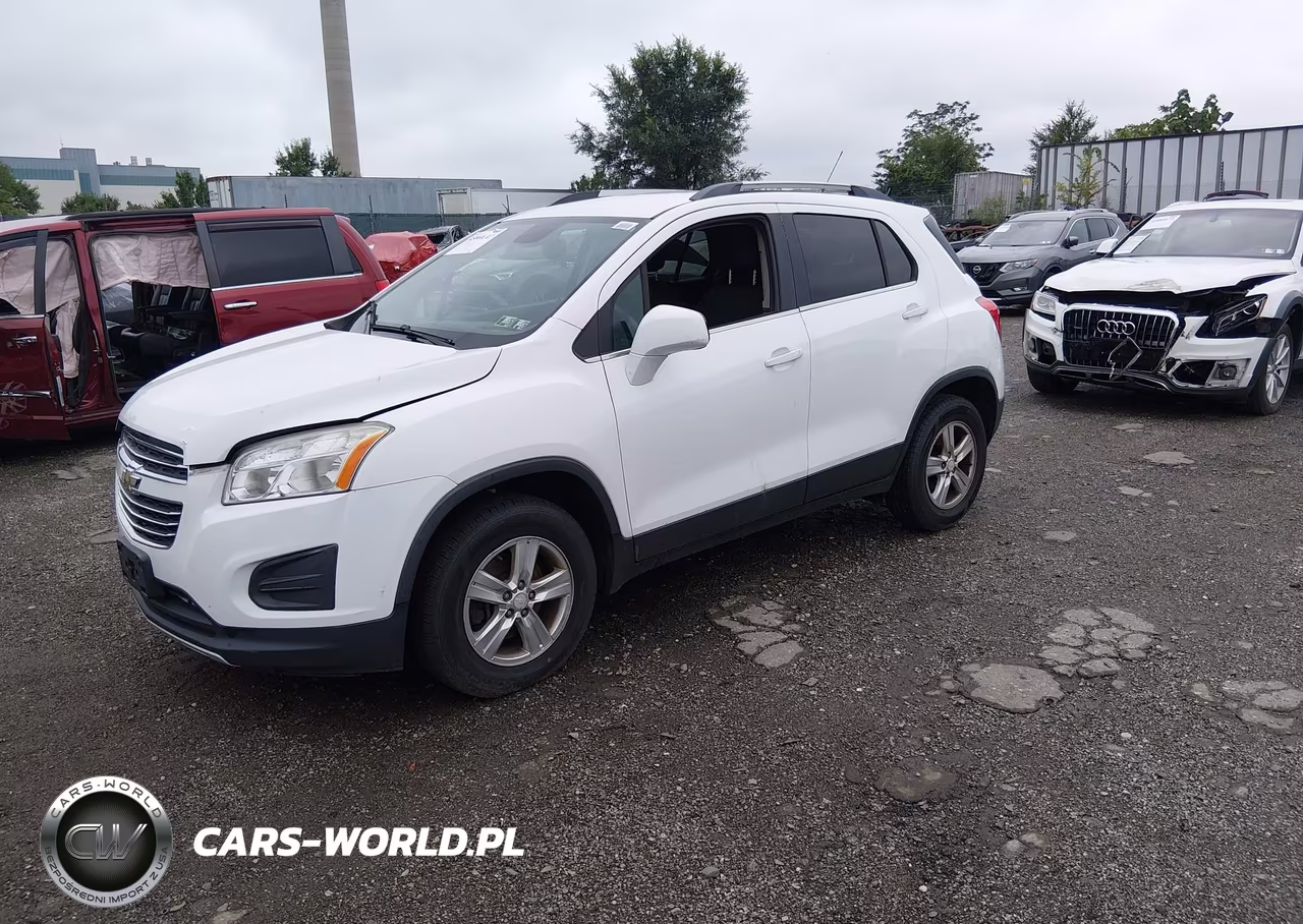 2016 Chevrolet Trax Lt VIN:3GNCJPSB8GL160648 - 2