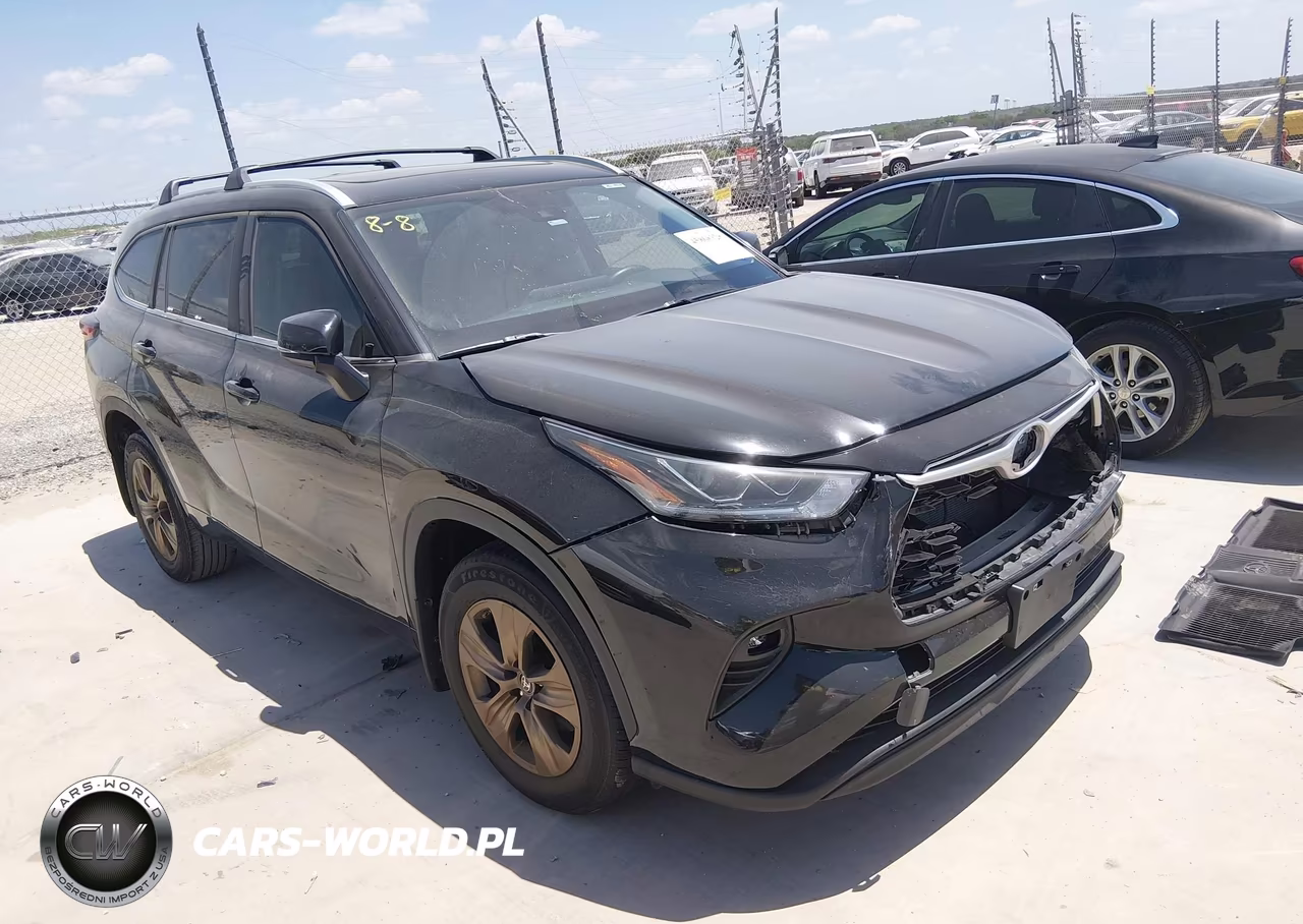 2023 Toyota Highlander Hybrid Xle Bronze VIN:5TDAARAH7PS016701 - 1