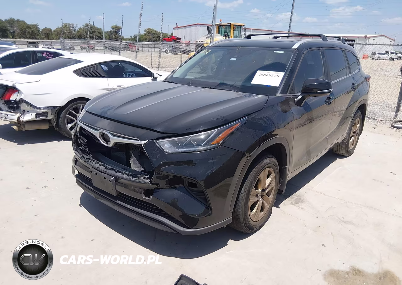 2023 Toyota Highlander Hybrid Xle Bronze VIN:5TDAARAH7PS016701 - 2