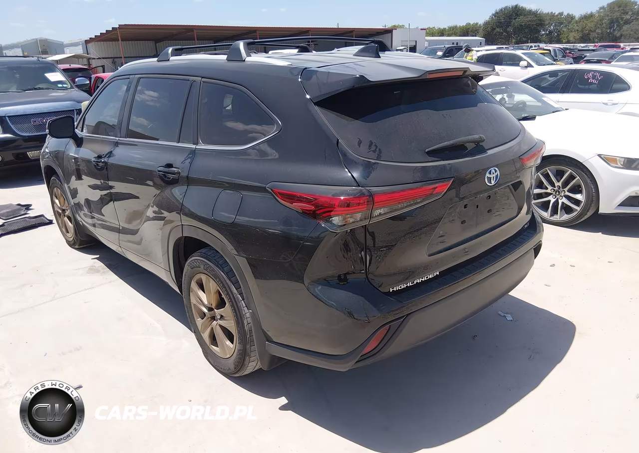 2023 Toyota Highlander Hybrid Xle Bronze VIN:5TDAARAH7PS016701 - 3