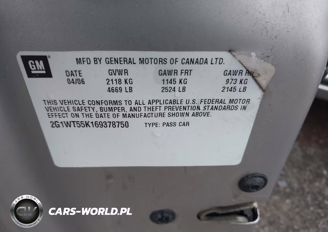 2006 Chevrolet Impala Lt VIN:2G1WT55K169378750 - 9
