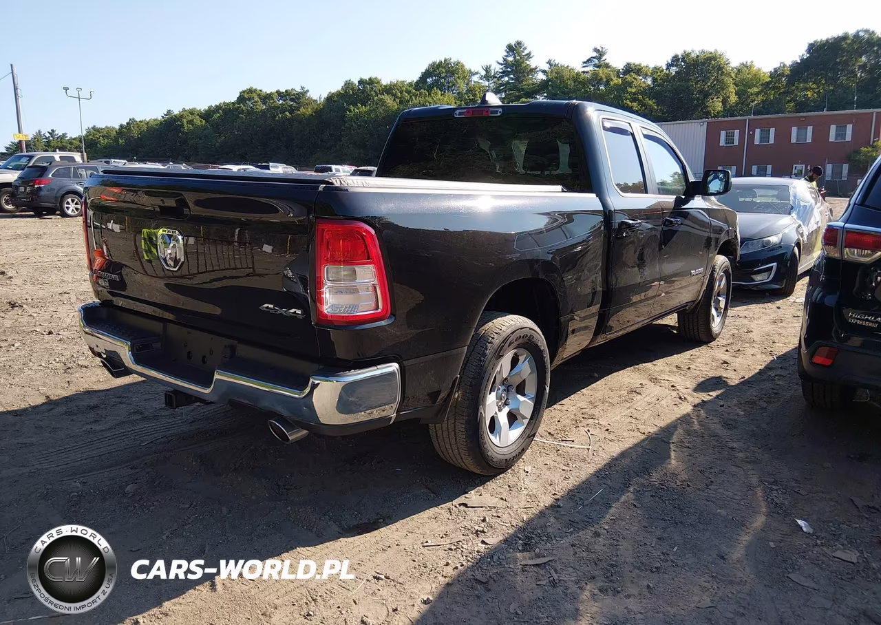 2021 Ram 1500 Big Horn 4X4 6'4 Box VIN:1C6SRFBTXMN763636 - 4