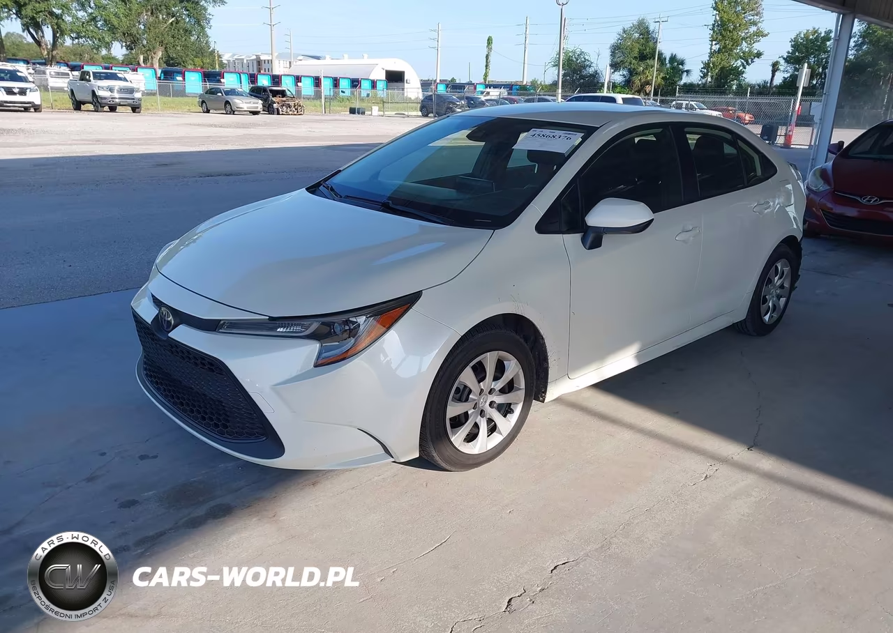 2021 Toyota Corolla Le VIN:JTDEPMAE9MJ136792 - 2
